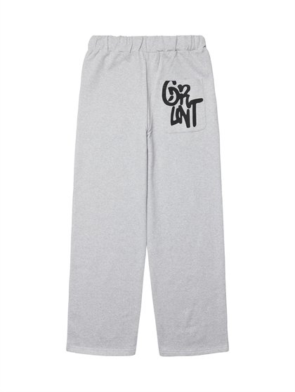Grunt Sweatpants Rafa Baggy - Light Grey Melange